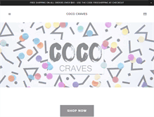 Tablet Screenshot of cococraves.com